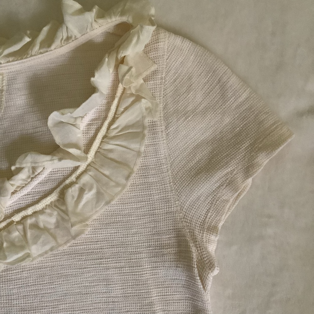 Ralph Lauren Cream Top - Picture 4 of 14